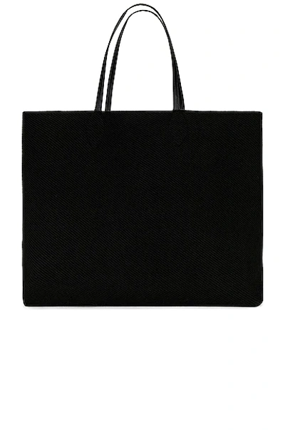 Shop Alaïa Big Tote Bag In Noir