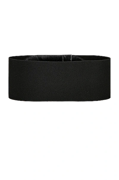Shop Alaïa Corset Elastic Belt In Noir