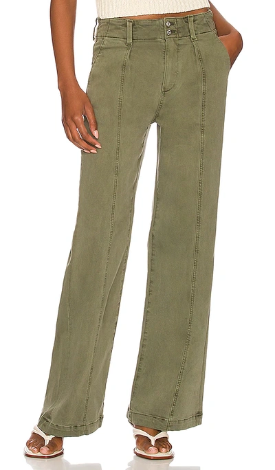 Shop Paige Brooklyn Flare In Green