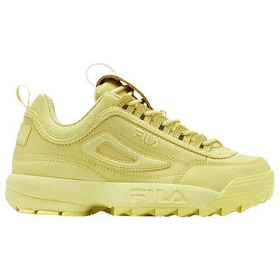 Fila Women's Disruptor Ii Premium Casual Athletic Sneakers From Finish Line  In Tender Yellow/tender Yellow | ModeSens