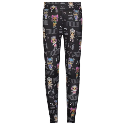 Shop Puma Girls  X Lol Leggings In Black/multi