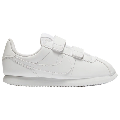 Shop Nike Boys  Cortez In White/white/white