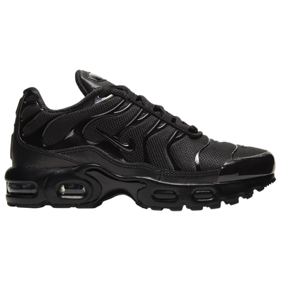 Shop Nike Boys  Air Max Plus In Black/black/black