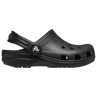 Shop Crocs Boys  Classic Clogs In Black/black