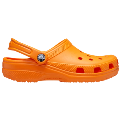 Shop Crocs Mens  Classic Clogs In Orange/orange