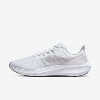 Shop Nike Men's Pegasus 39 Road Running Shoes In White