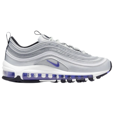 Shop Nike Boys  Air Max 97 In Silver/purple
