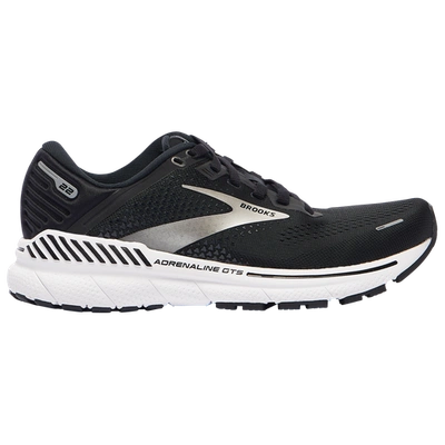 Shop Brooks Womens  Adrenaline Gts 22 In Black/silver/anthracite