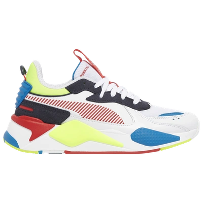 Shop Puma Mens  Rs-x Goods In White/yellow/blue