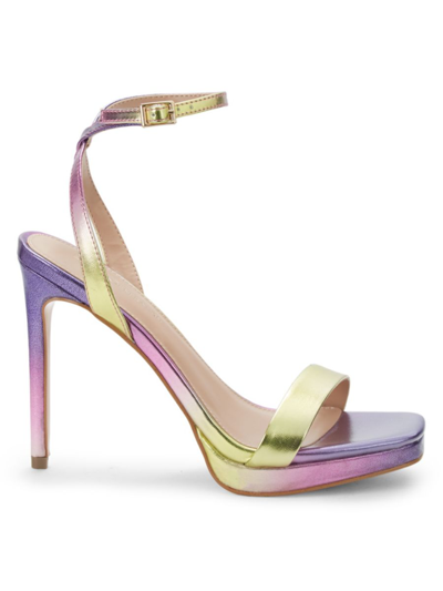 Shop Bcbgeneration Women's Cadence Metallic Sandals In Ombre