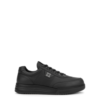 GIVENCHY G4 BLACK LEATHER SNEAKERS 