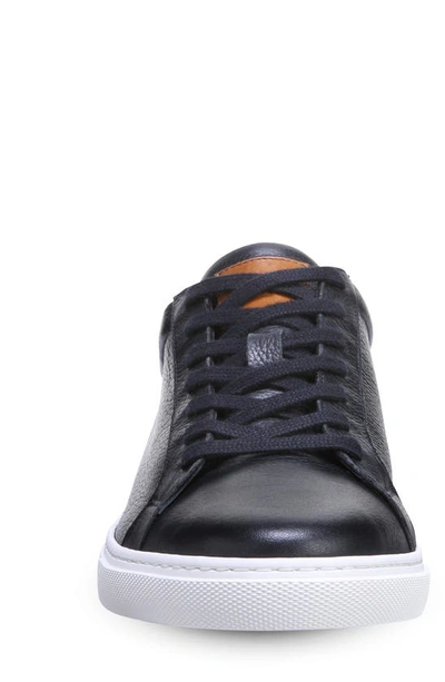 Shop Allen Edmonds Courtside Sneaker In Black Leather