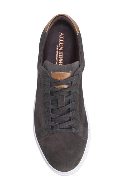 Shop Allen Edmonds Courtside Sneaker In Grey Leather