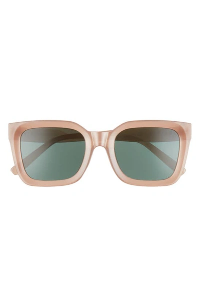 Shop Aire Abstraction 50mm Rectangular Sunglasses In Fawn