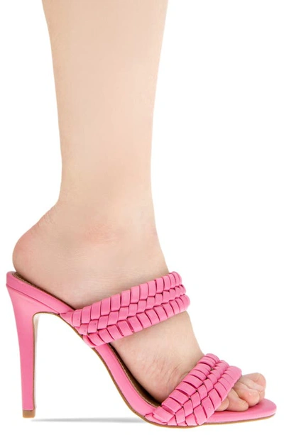 Shop Bcbgeneration Jendi Slide Sandal In Bubblegum