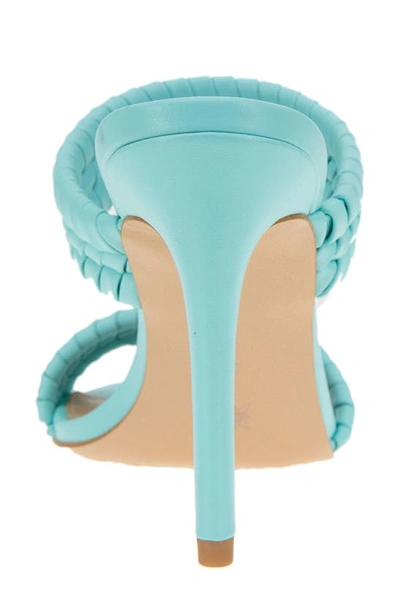 Shop Bcbgeneration Jendi Slide Sandal In Aqua Splash