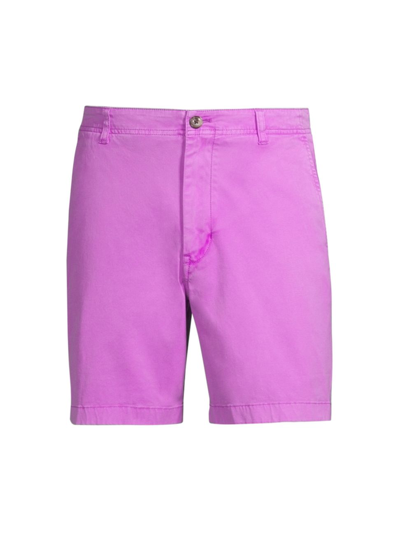 Shop Vineyard Vines Men's Island Cotton-blend Shorts In Papapya Passion