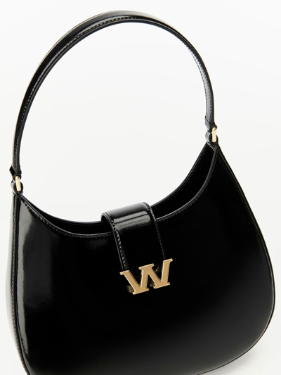 Shop Alexander Wang W Legacy Hobo Bag In Black