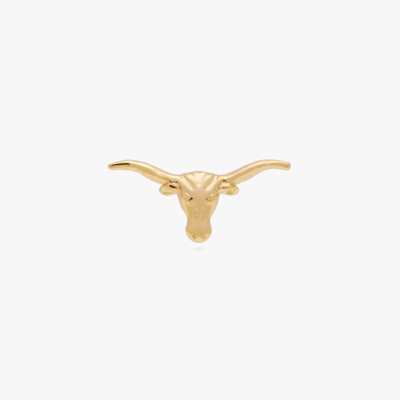 Studs Longhorn Stud In Gold