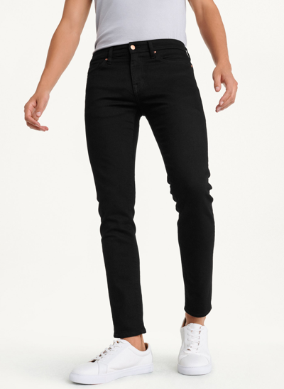 Dkny Men's Skinny Black Rinse Denim Jeans Size 38/30 | ModeSens