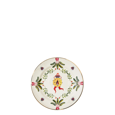 La Doublej Dessert Plates Set Of 2 In Citrus Scarabs