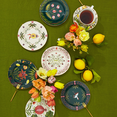 La Doublej Dessert Plates Set Of 6 In Mix