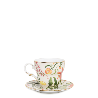 La Doublej Big Mama Cup & Saucer In Eden
