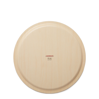 La Doublej Round Printed Tray In Eden