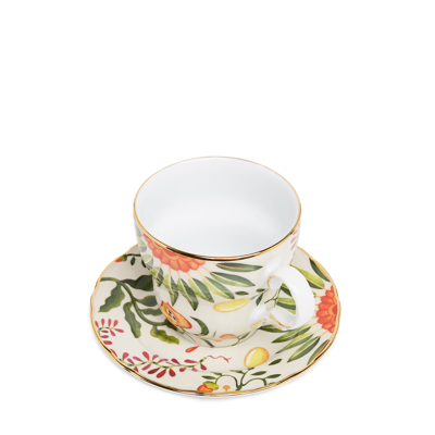 La Doublej Big Mama Cup & Saucer In Eden