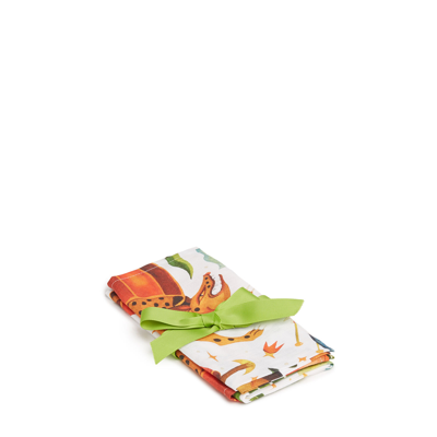 Shop La Doublej Large Napkins Set Of 2 (45x45) In Jungle Book