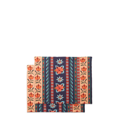 Shop La Doublej Placemat Set Of 2 In Strisce