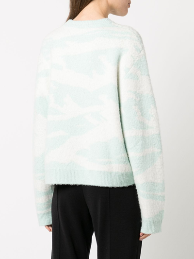 Aztech Mountain Abstract-pattern Print Jumper In Blue