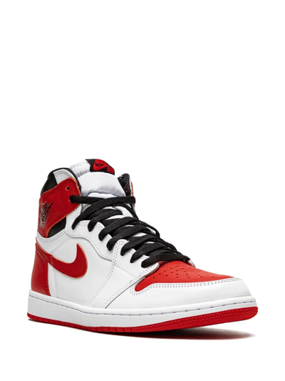 Jordan Air  1 Retro High Og Shoes In Red