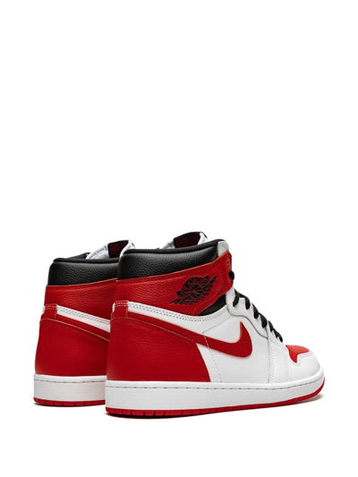 Jordan Air  1 Retro High Og Shoes In Red