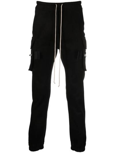 Shop Rick Owens Mastodon Cargo Trousers In Black