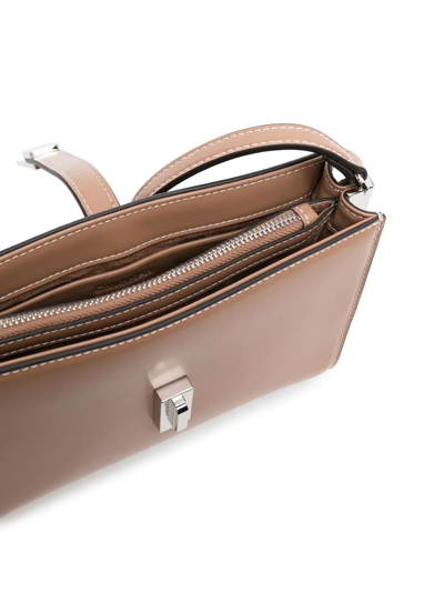 Shop Calvin Klein Archive Hardware Crossbody Bag In Brown