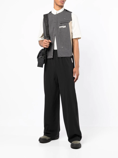 A-cold-wall* X Mackintosh Panelled Gilet In Grey