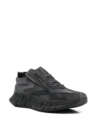 Shop Reebok X Maison Margiela Zig 3d Sneakers In Black