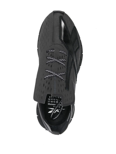 Shop Reebok X Maison Margiela Zig 3d Sneakers In Black