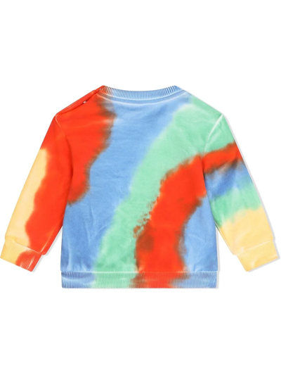 Shop Dolce & Gabbana Tie-dye Print Sweater In Multicolour
