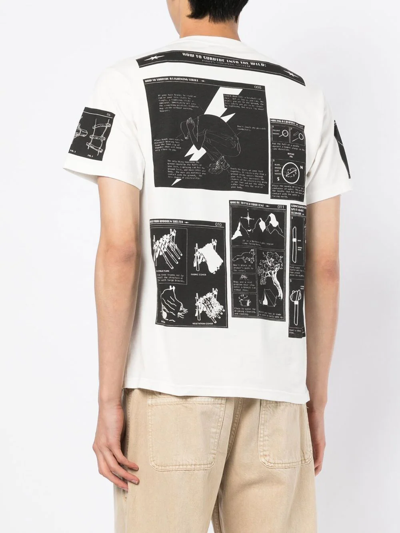 Phipps All-over Graphic-print T-shirt In White