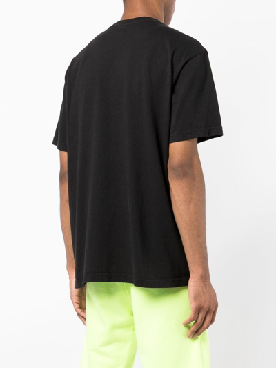 Sporty And Rich Wellness Ivy Cotton T-shirt In Black