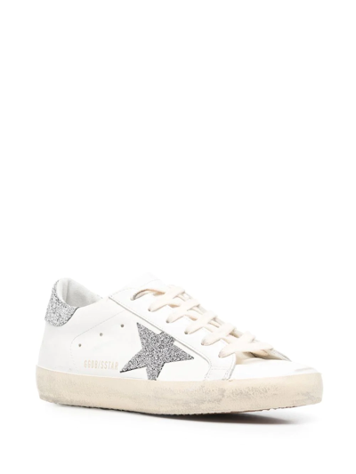 Golden Goose Hi Star Low-top Sneakers In White