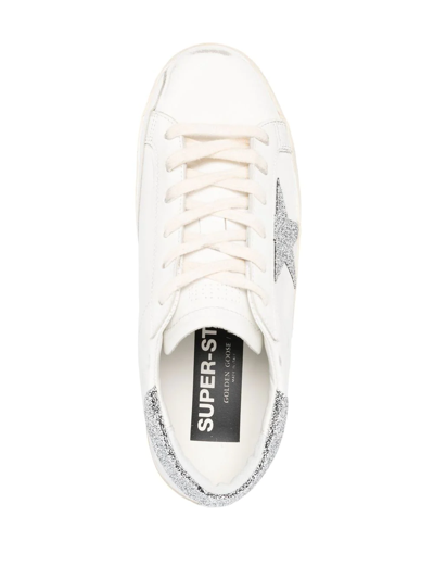 Golden Goose Hi Star Low-top Sneakers In White