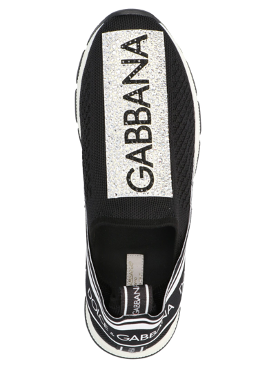 Shop Dolce & Gabbana Sorrento Sneakers In White/black