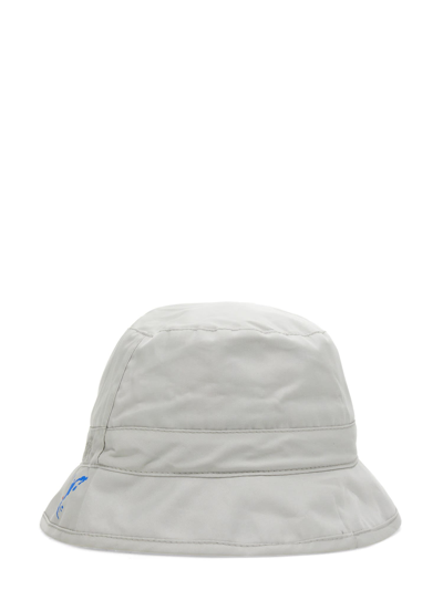 Shop Baracuta Bucket Hat In Bianco