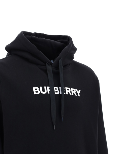Shop Burberry Ansdell Hoodie In Black