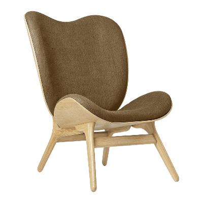 Shop Umage A Conversation Piece,lounge Chair, Tall, Horizons In Brown