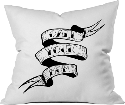 Oh' Susannah Let's Stay in Bed Throw Pillow Cover