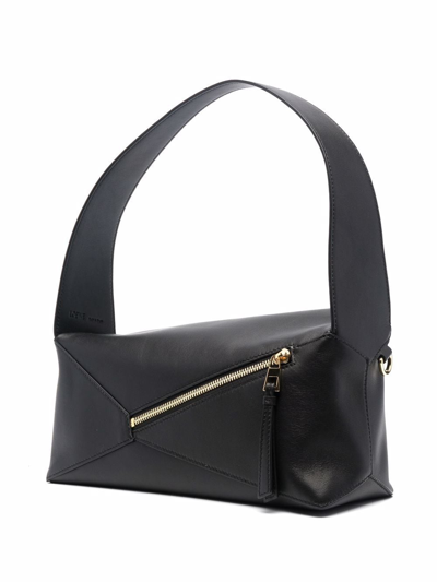 Shop Loewe Puzzle Hobo Leather Handbag